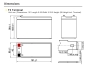 Preview: SUN Battery SB12-7.2LV0 12V 7,2Ah Blei Akku AGM mit VdS